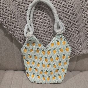 Beaded Lemon Bag- Made In INDIA